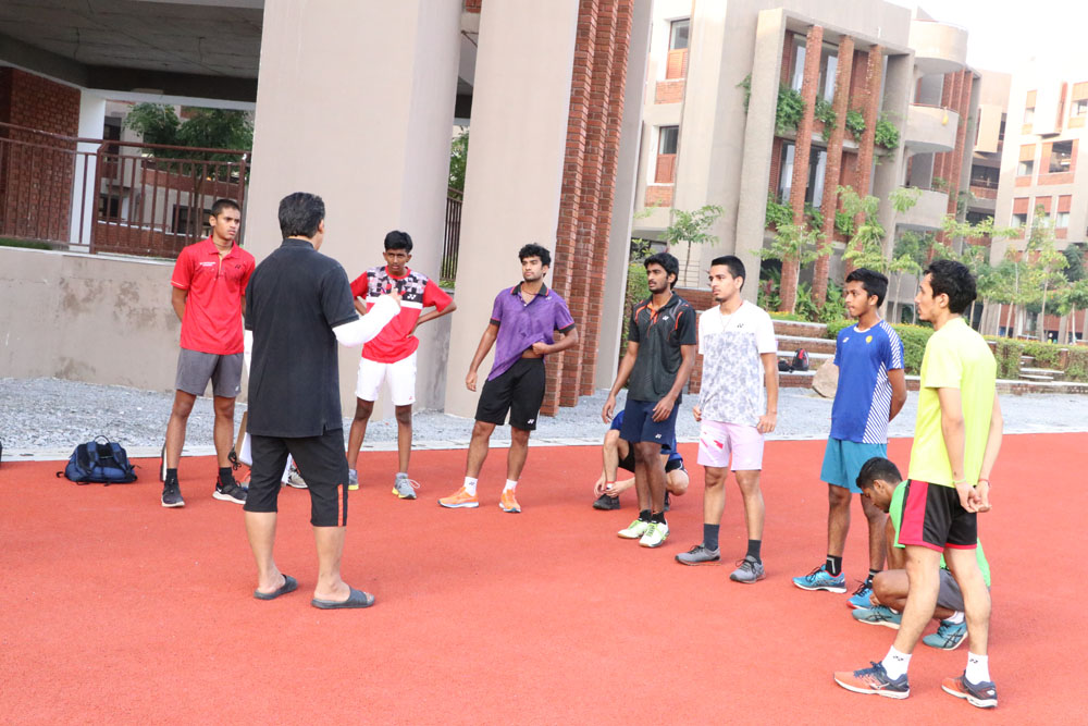 The Gaudium International School Hyderabad Badminton Training 2020 11 21
