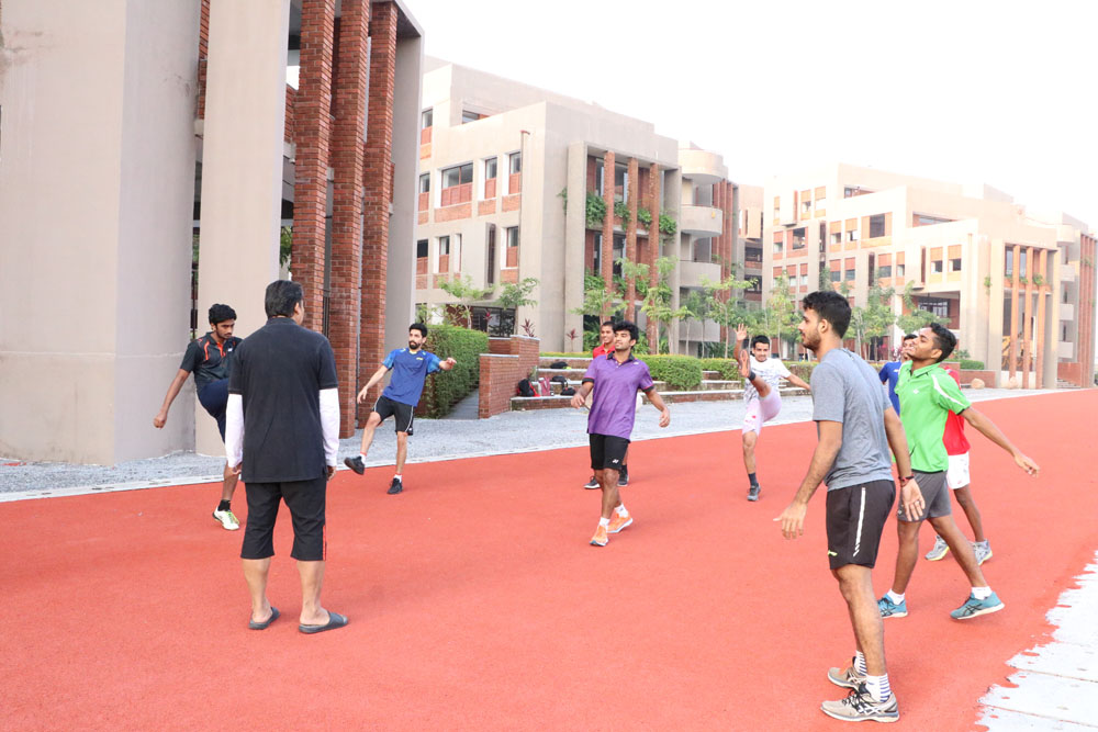 The Gaudium International School Hyderabad Badminton Training 2020 11 7