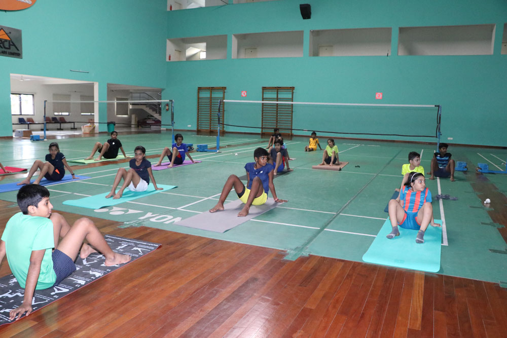 The Gaudium International School Hyderabad Gopichand Training 2020 12 10