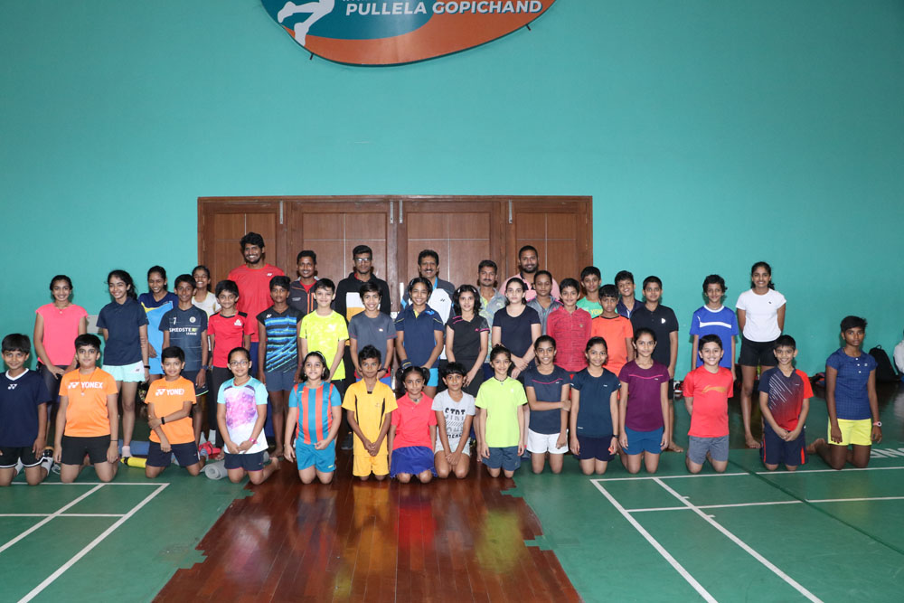 The Gaudium International School Hyderabad Gopichand Training 2020 12 11
