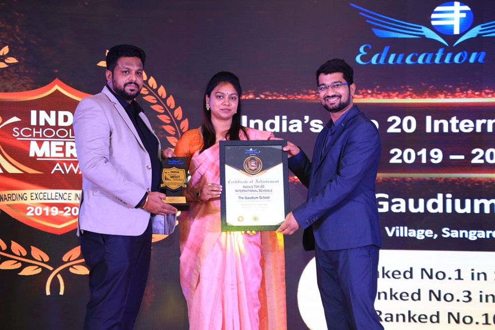 The Gaudium International School Hyderabad Awards 2