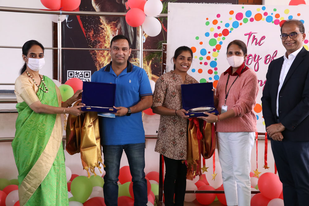 The Gaudium International School Hyderabad Felicitation 2021 12 19